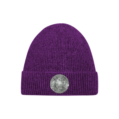 discoball | thick knit toque