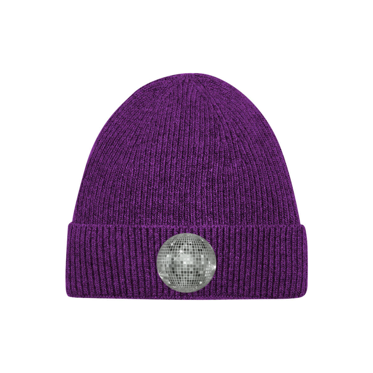 discoball | thick knit toque