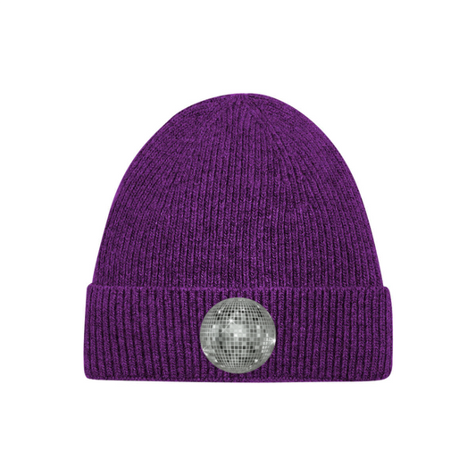 discoball | thick knit toque