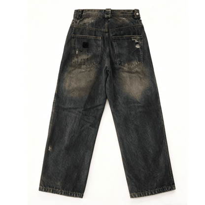 le freaq dark-wash loose jeans