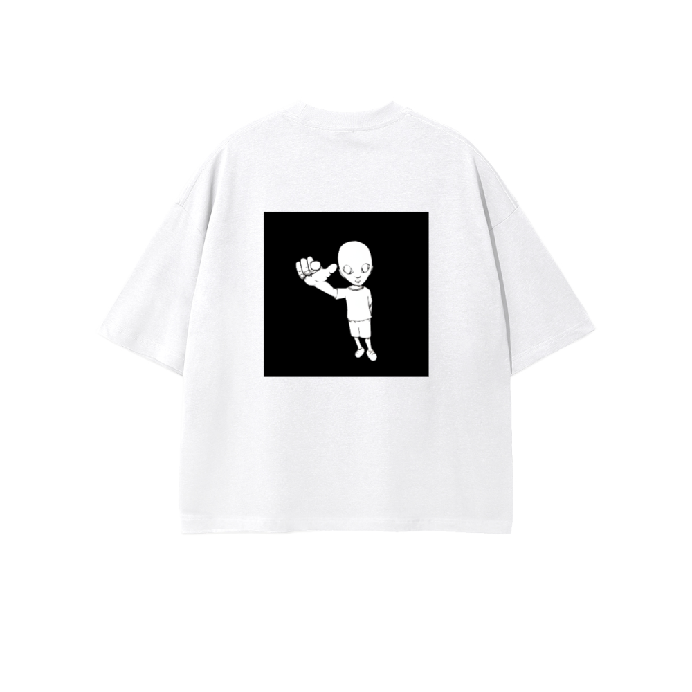 xTra cropped oversized tee