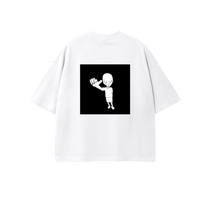 xTra cropped oversized tee