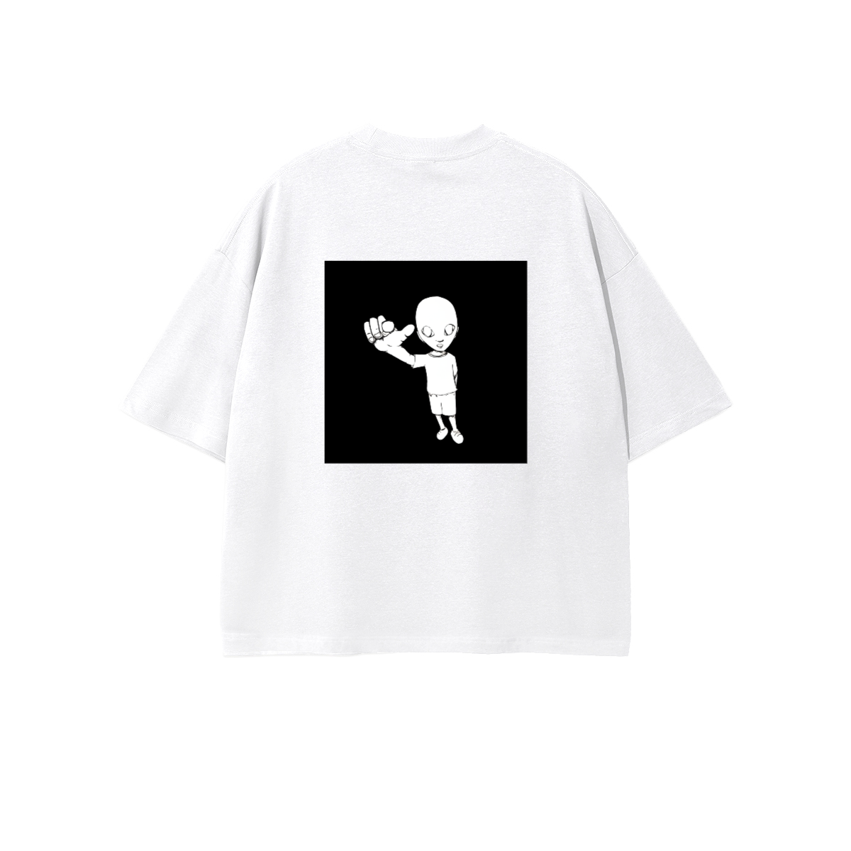 xTra cropped oversized tee