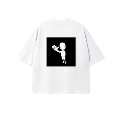 xTra cropped oversized tee