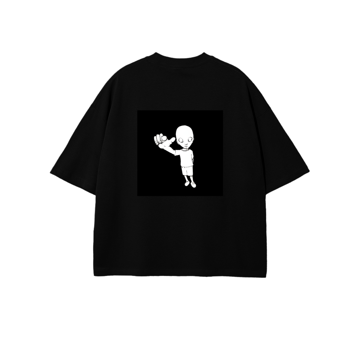 xTra cropped oversized tee