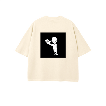 xTra cropped oversized tee