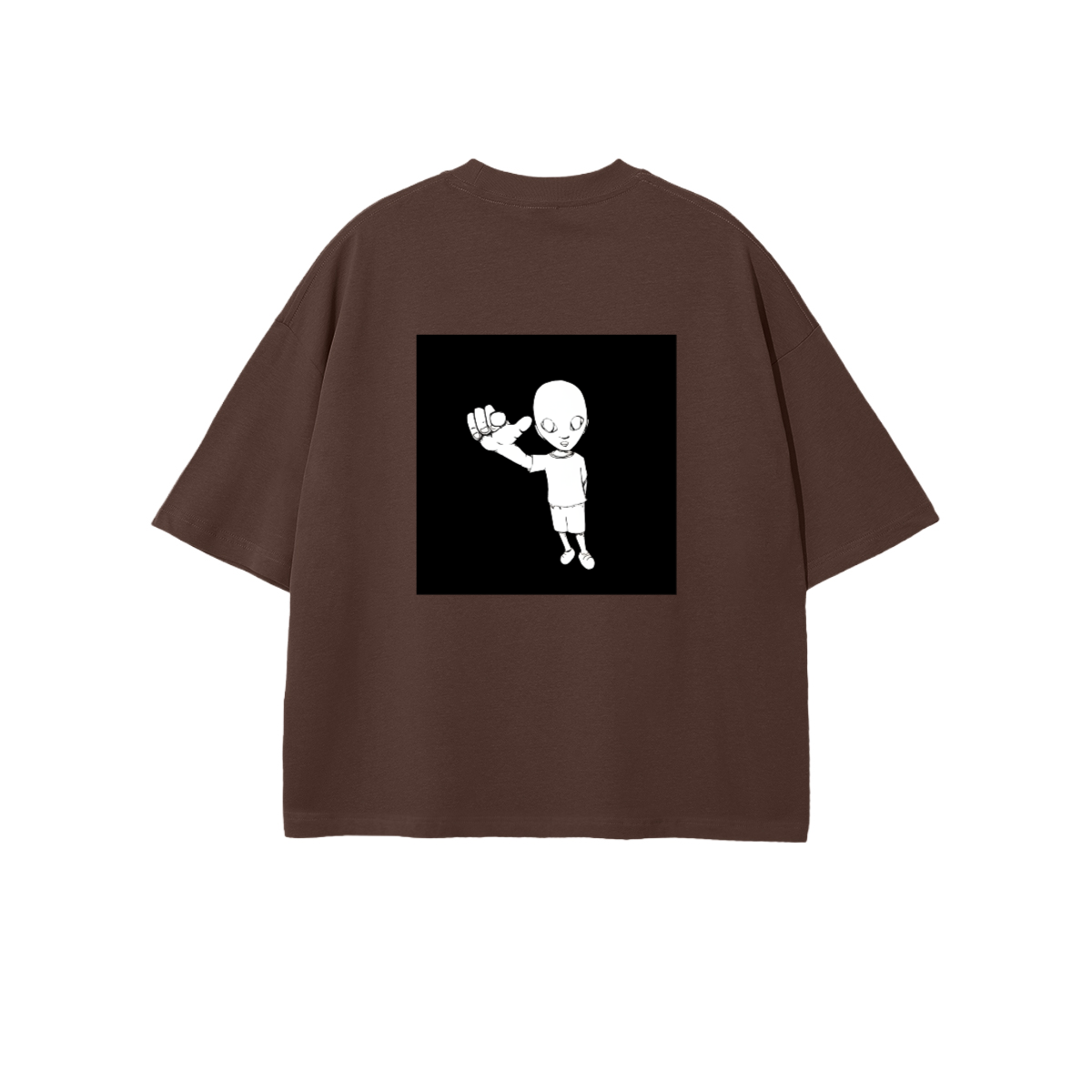xTra cropped oversized tee
