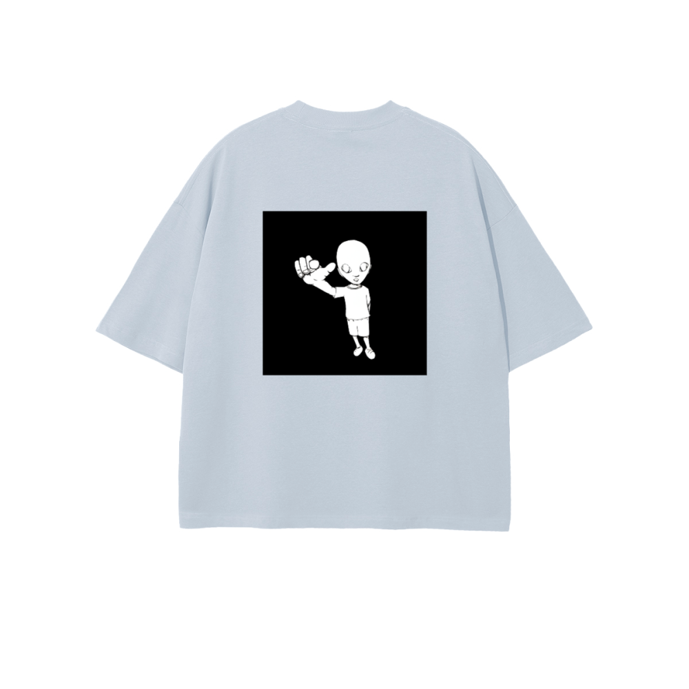 xTra cropped oversized tee