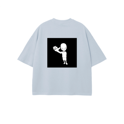 xTra cropped oversized tee
