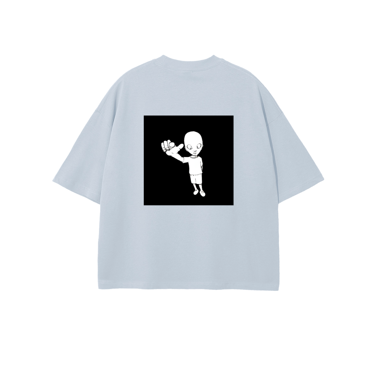 xTra cropped oversized tee