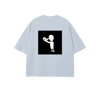 xTra cropped oversized tee