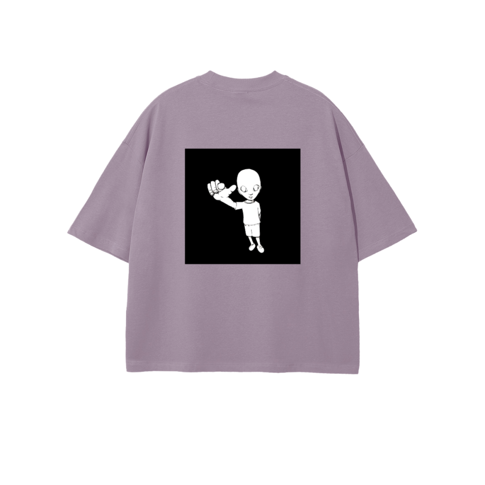 xTra cropped oversized tee