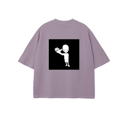 xTra cropped oversized tee