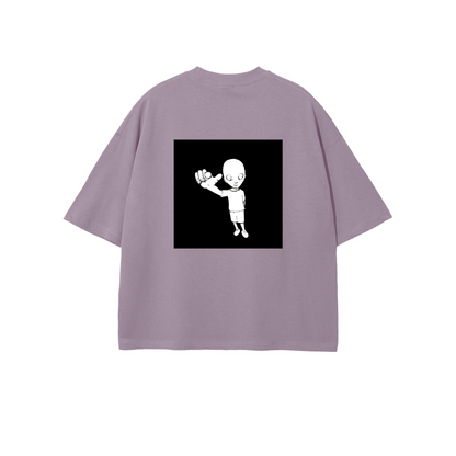 xTra cropped oversized tee