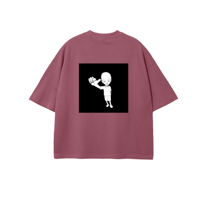 xTra cropped oversized tee