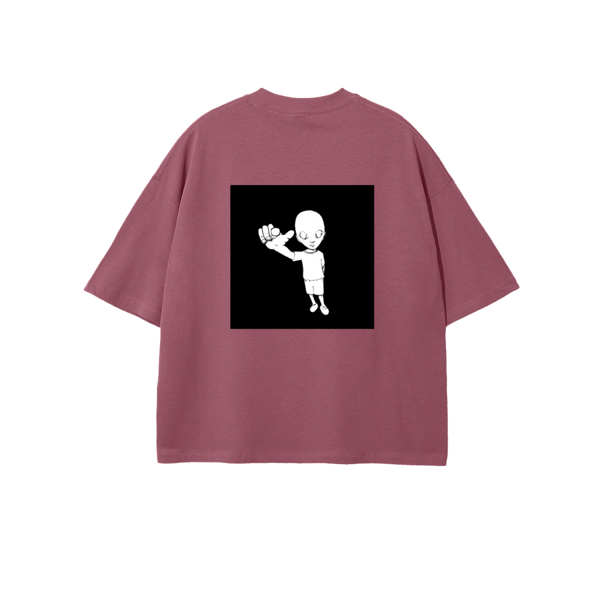xTra cropped oversized tee
