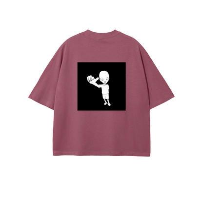 xTra cropped oversized tee