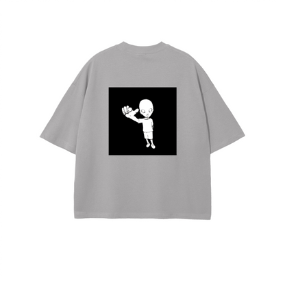 xTra cropped oversized tee