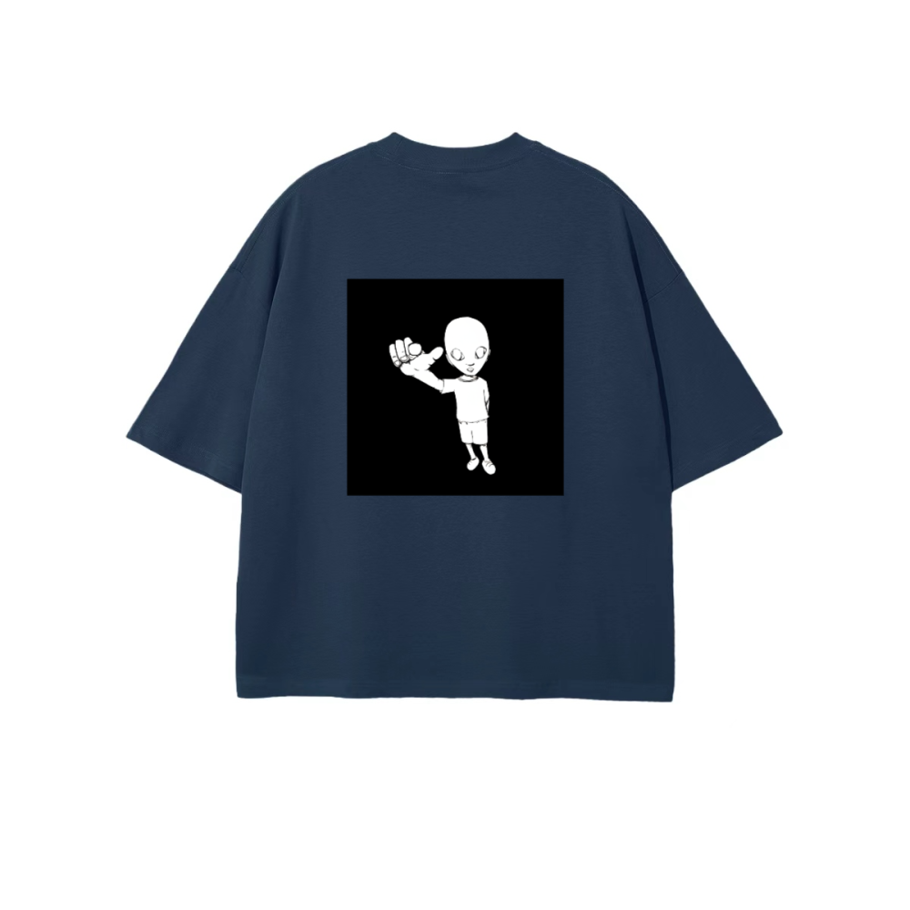 xTra cropped oversized tee