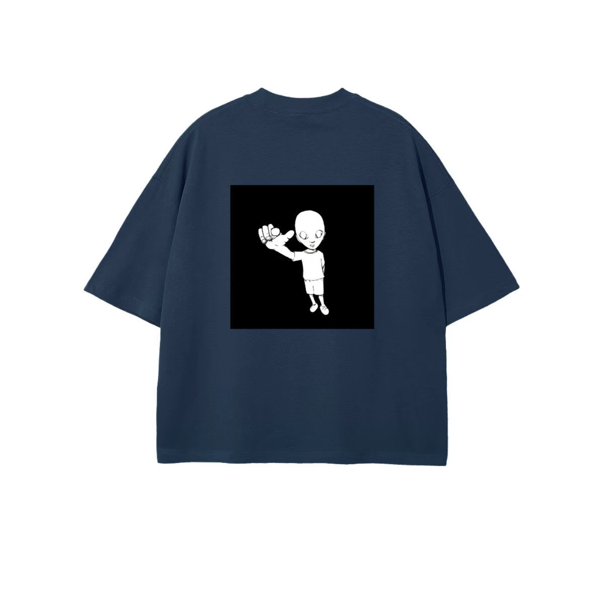 xTra cropped oversized tee
