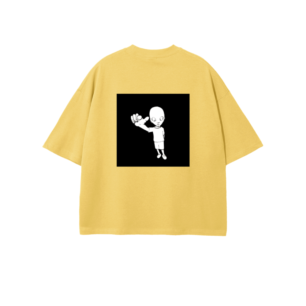 xTra cropped oversized tee