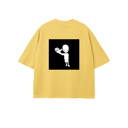 xTra cropped oversized tee