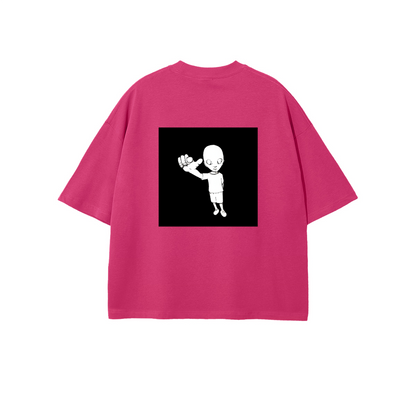 xTra cropped oversized tee