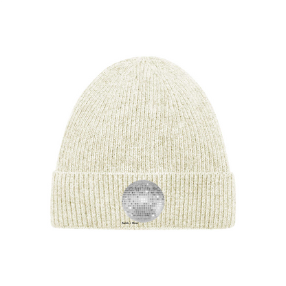 discoball | thick knit beanie