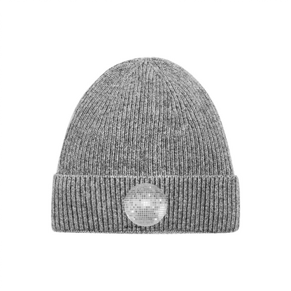 discoball | thick knit beanie