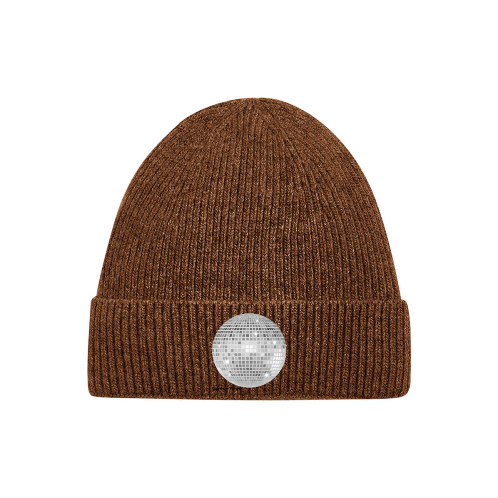 discoball | thick knit beanie