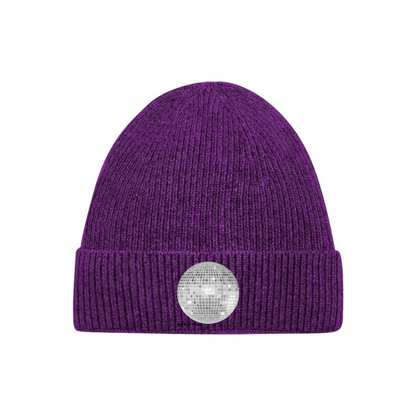 discoball | thick knit beanie