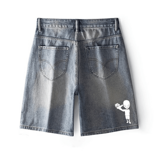 xtra straight-leg loose jorts