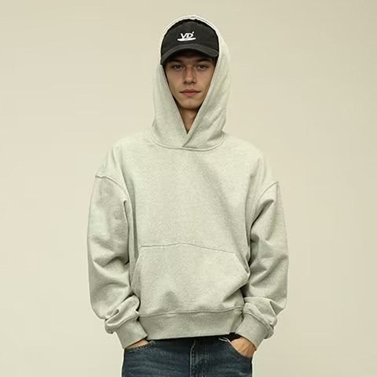 xtra unisex heavyweight cropped hoodie