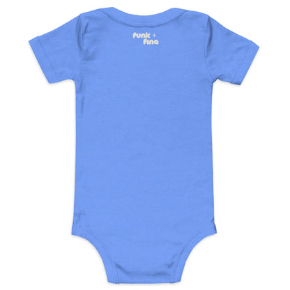 rainbow path | baby onesie - f u n k + f i n a