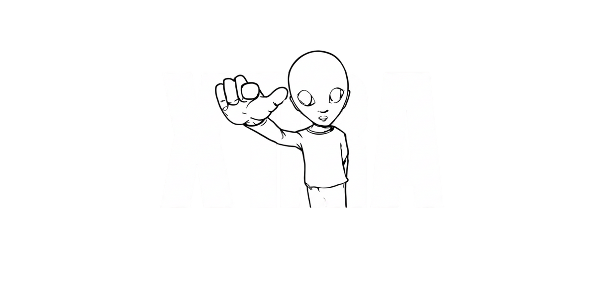 XTRA alien logo