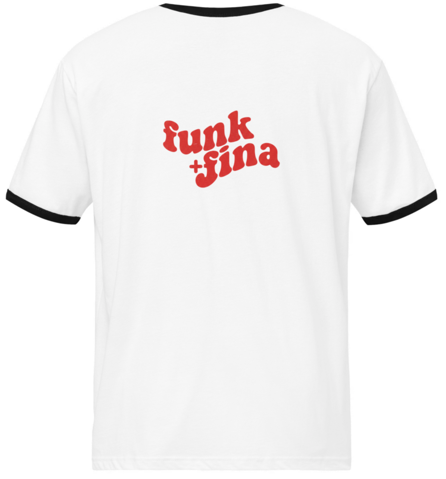 back | bubbly sparkly discoball | ringer tee