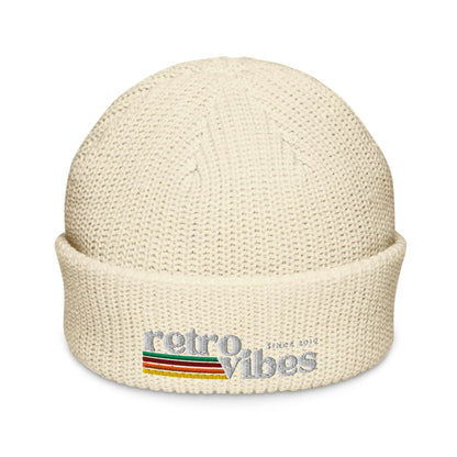 retro vibes | unisex fisherman beanie - f u n k + f i n a