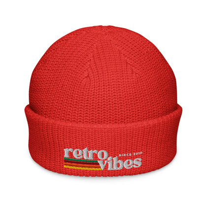 retro vibes | unisex fisherman beanie - f u n k + f i n a