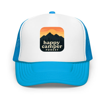 happy camper sunset | trucker hat - f u n k + f i n a