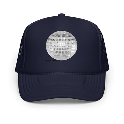 discoball | trucker hat - f u n k + f i n a