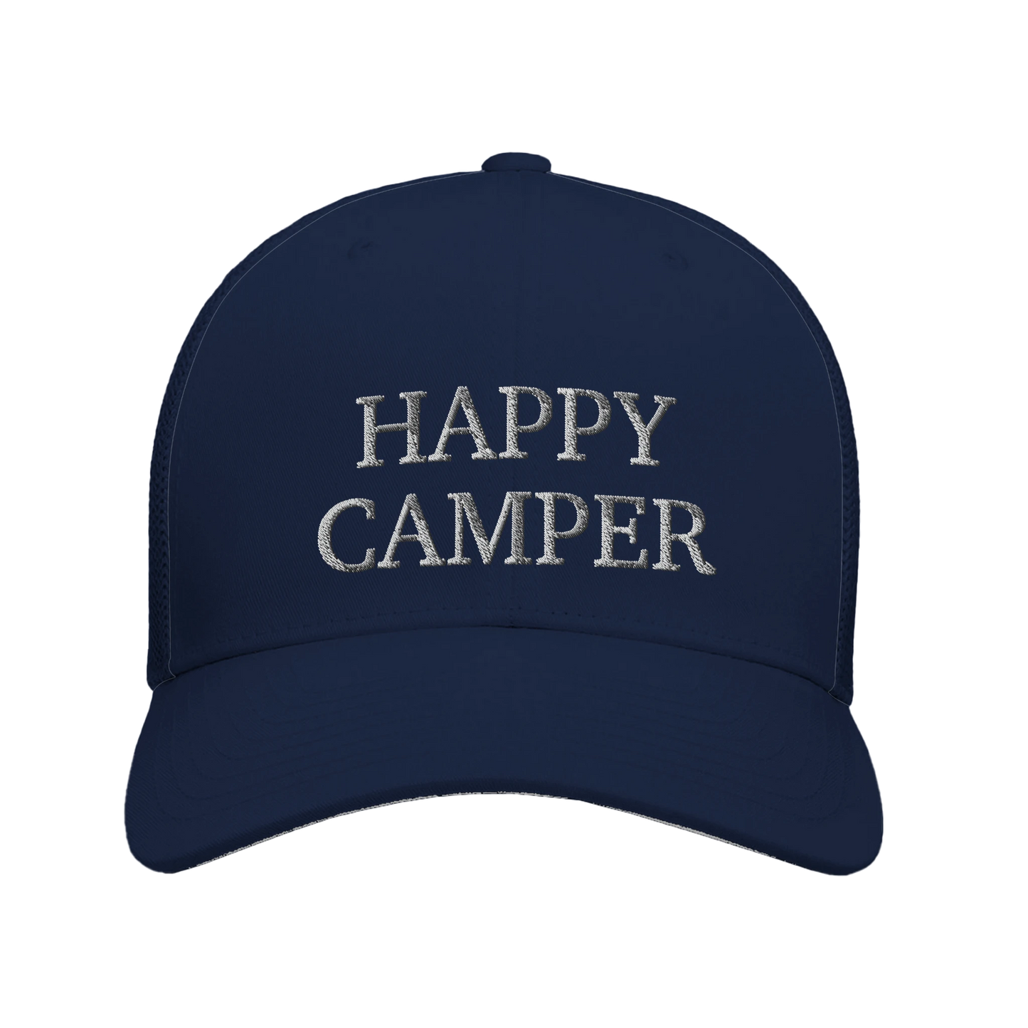 happy camper | panel trucker cap