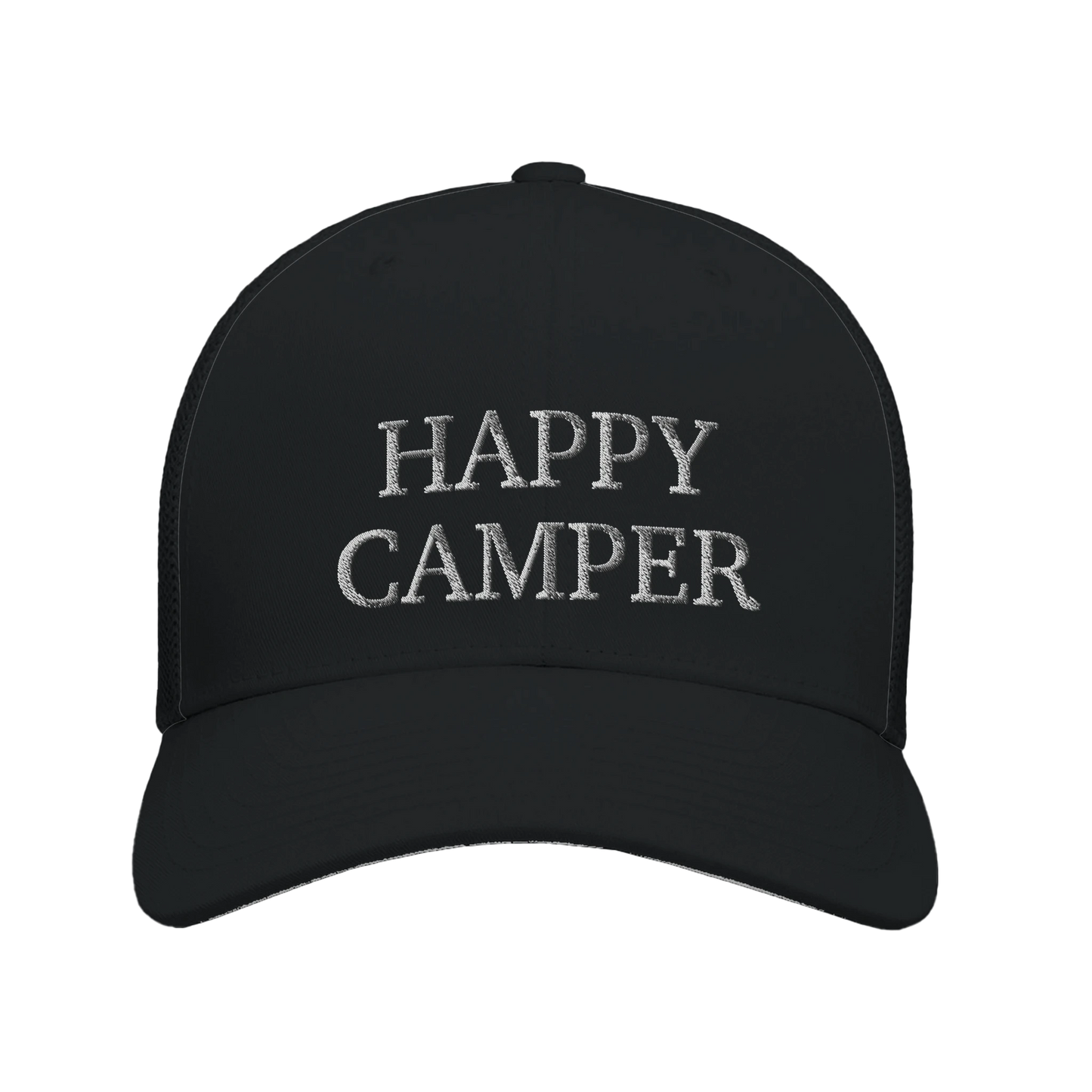 happy camper | panel trucker cap
