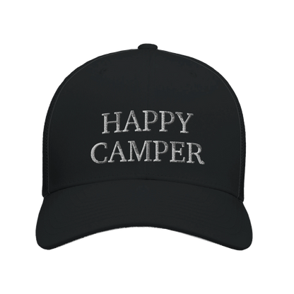 happy camper | panel trucker cap