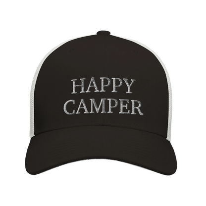 happy camper | panel trucker cap
