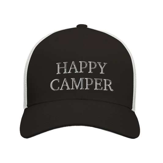 happy camper | panel trucker cap