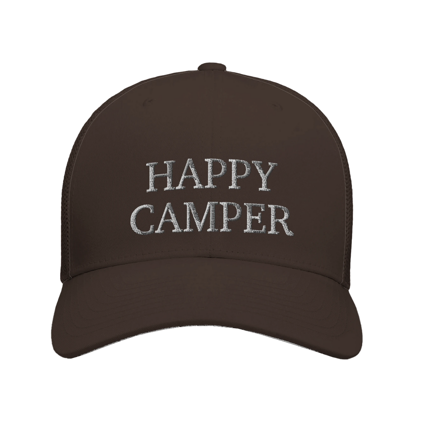happy camper | panel trucker cap