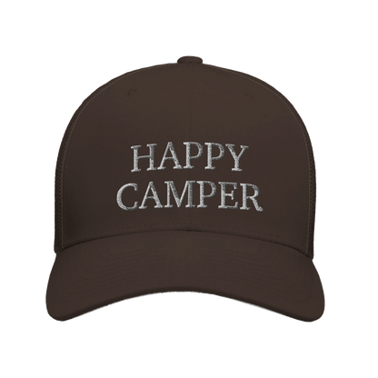 happy camper | panel trucker cap