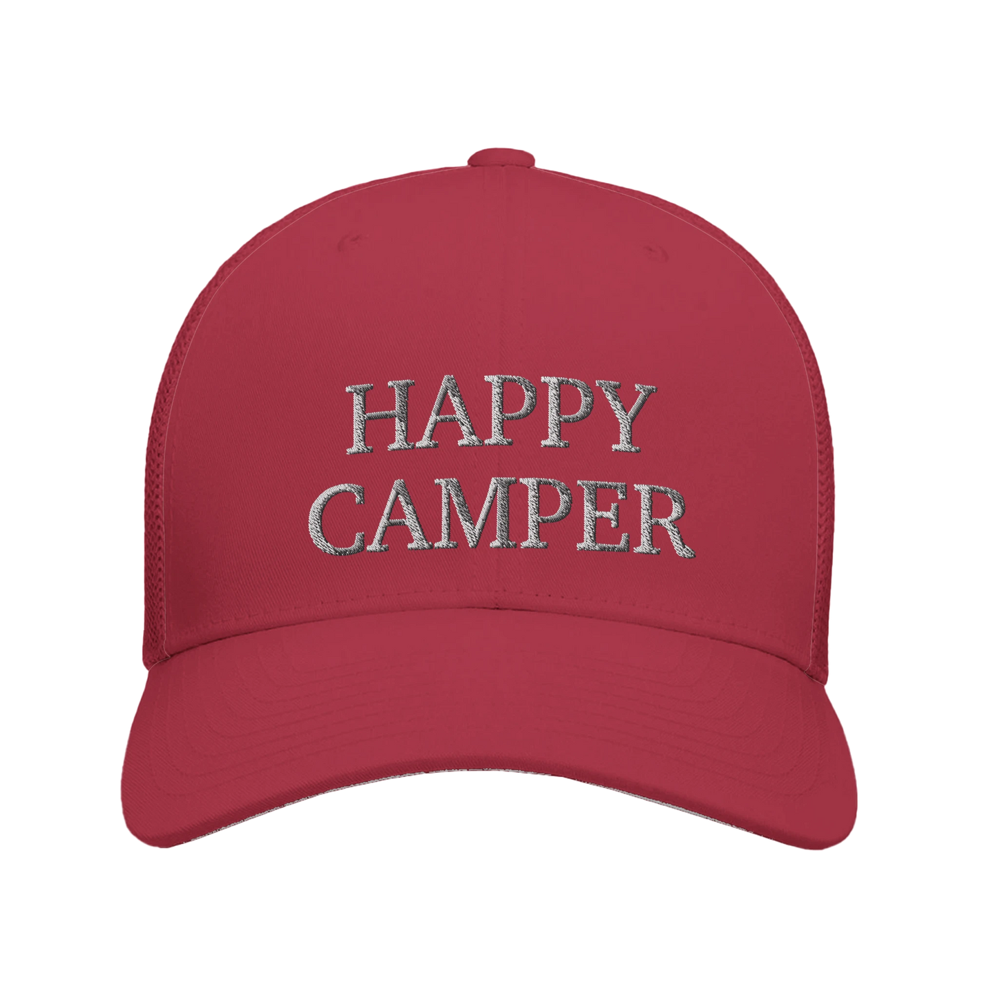 happy camper | panel trucker cap