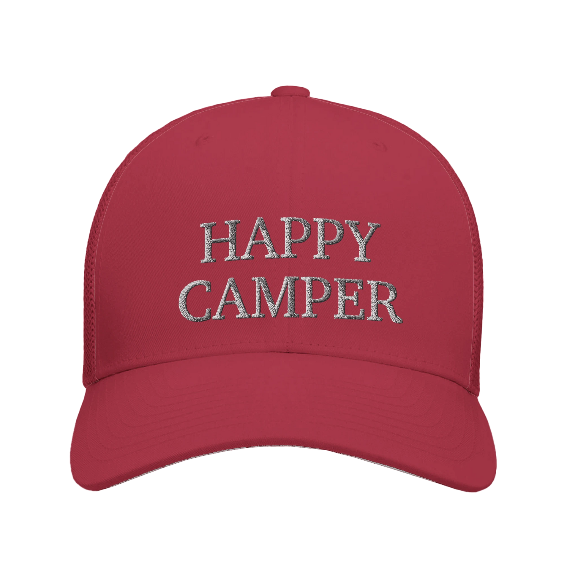 happy camper | panel trucker cap
