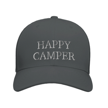 happy camper | panel trucker cap